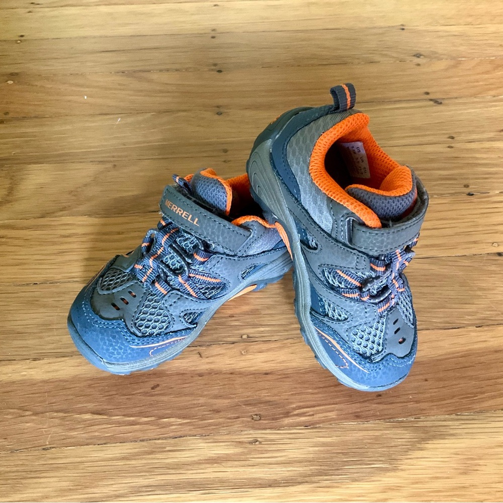 Merrell Little Kid’s Trail Chaser Jr. Shoe, Sz US 5.5 Toddler